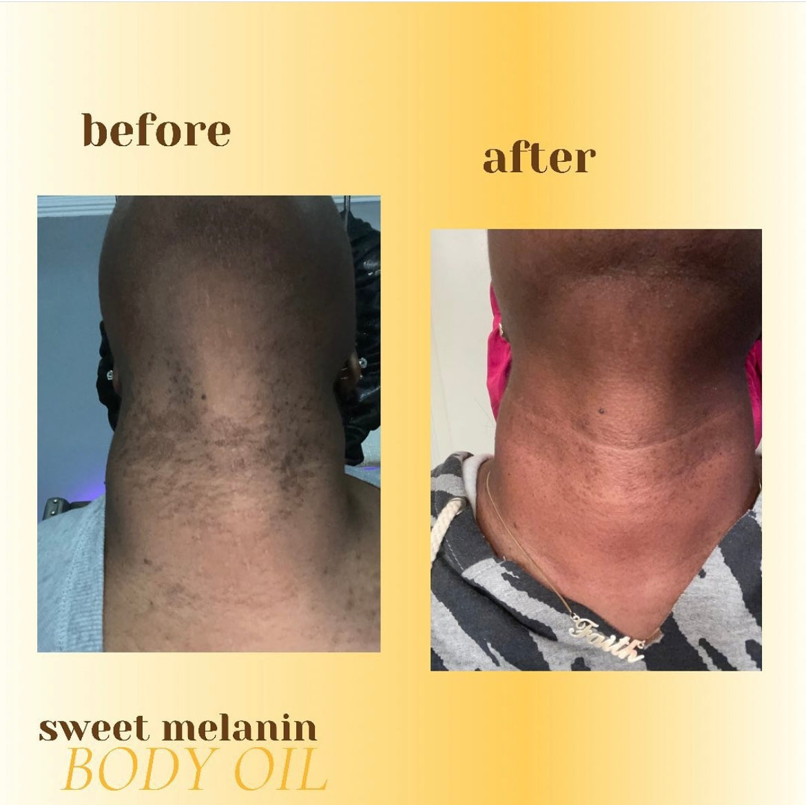 Sweet Melanin Organic Body Oil (UNSCENTED)